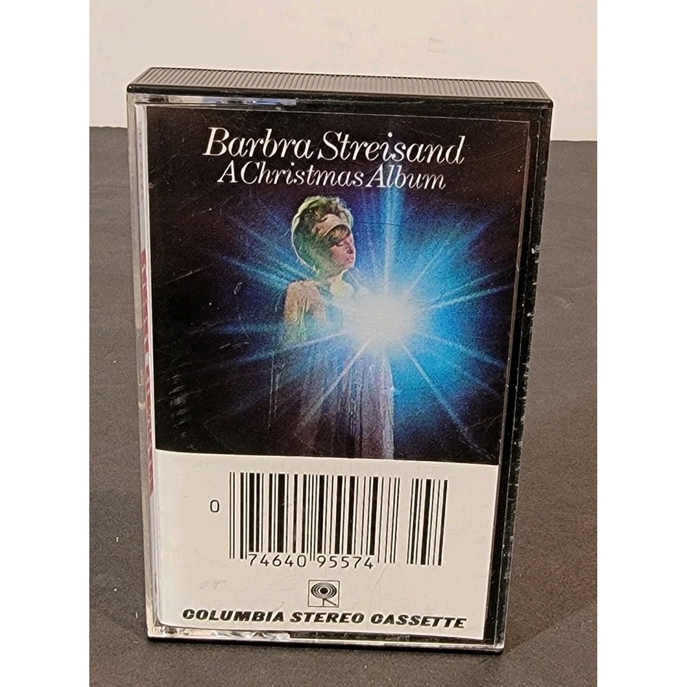 Barbara Streisand "A Christmas Album" Cassette Tape Columbia‎ Records Tested